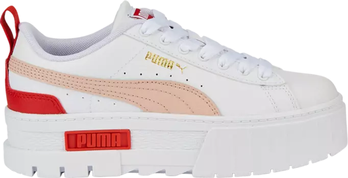 Кроссовки Puma Mayze Jr White Rose Quartz, белый