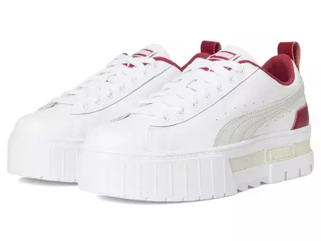 Кроссовки PUMA Mayze Sneakers, цвет Puma White/Port