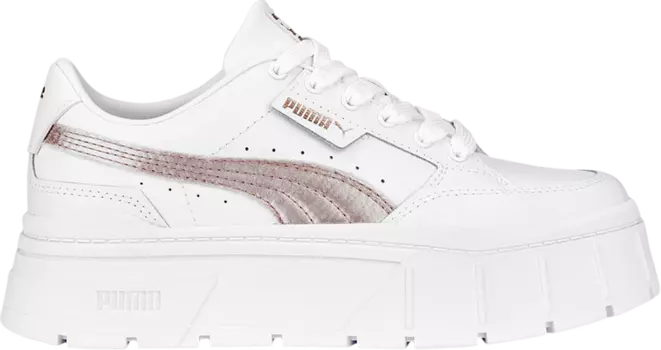 Кроссовки Puma Mayze Stack Big Kid Shine, белый