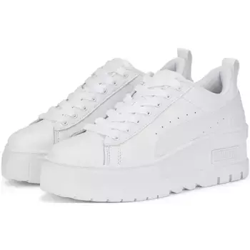 Кроссовки PUMA "MAYZE WEDGE WNS", с модной подошвой на платформе, белый