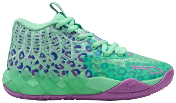 Кроссовки Puma MB.01 Big Kid 'Alien Safari', зеленый
