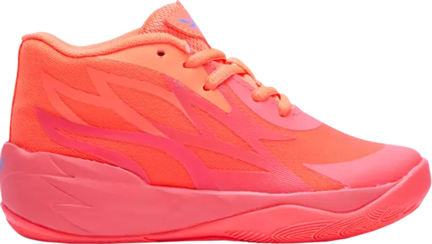 Кроссовки Puma MB.02 Little Kid Supernova, оранжевый