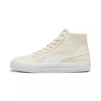 Кроссовки PUMA Men's Court Classic Formstrip Mid, цвет alpine snow/white