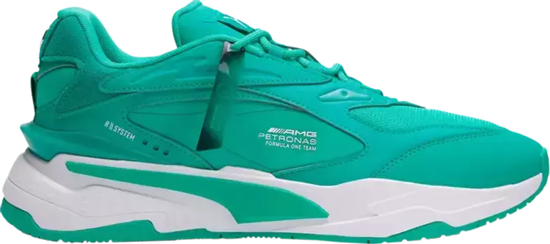 Кроссовки Puma Mercedes-AMG Petronas F1 x RS-Fast Motorsport Spectra Green, зеленый