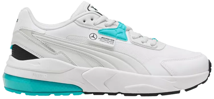 Кроссовки Puma Mercedes-AMG Petronas F1 x Vis2K 'White Aqua', белый