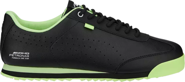 Кроссовки Puma Mercedes-AMG Petronas F1 x Roma Via Black Fizzy Apple, черный