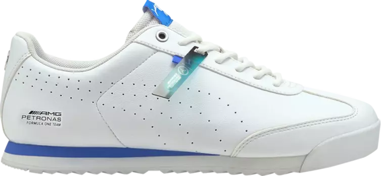 Кроссовки Puma Mercedes-AMG Petronas F1 x Roma White Bluemazing, белый