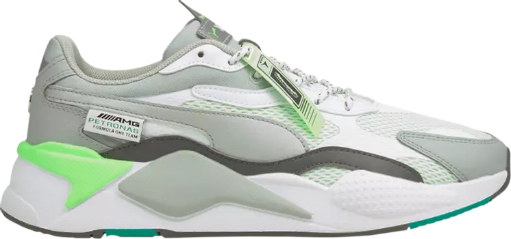 Кроссовки Puma Mercedes-AMG Petronas F1 x RS-X3 White Silver, белый