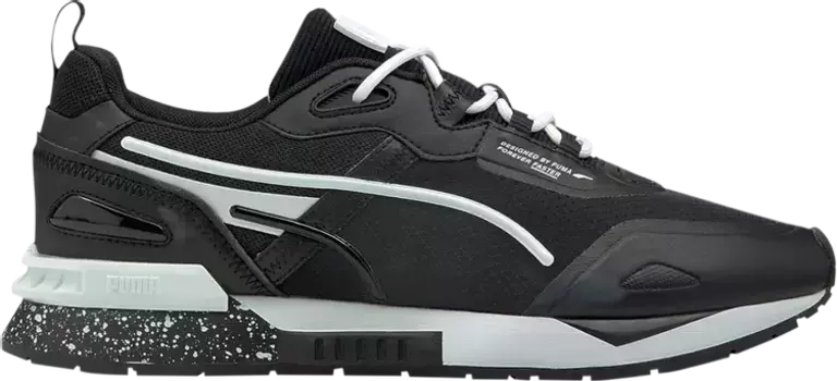 Кроссовки Puma Mirage Tech Bubble Black White, черный