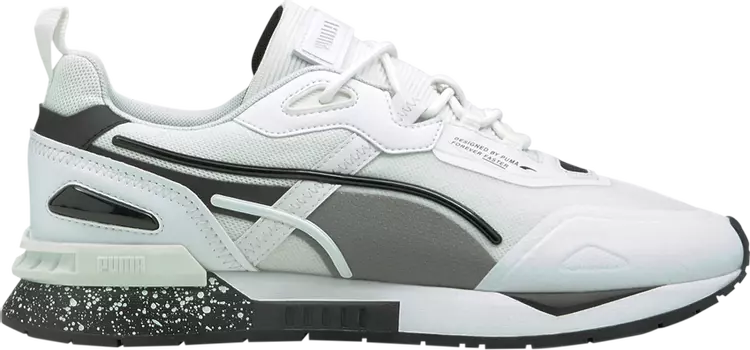Кроссовки Puma Mirage Tech Bubble White Black, белый