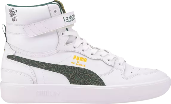 Кроссовки Puma Mr. Doodle x Sky LX Mid Wavy Doodles, белый