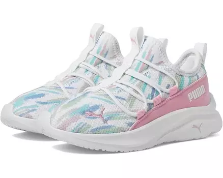 Кроссовки PUMA One4All, цвет Puma White/Pink Lila