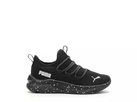 Кроссовки Puma One4All Galaxy Slip-On — детские, черные/белые