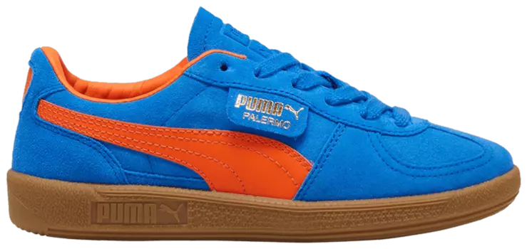 Кроссовки Puma Palermo Big Kid 'Hyperlink Blue Flame Flicker', синий