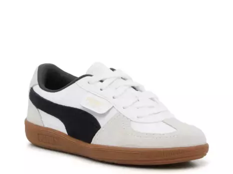 Кроссовки Puma Palermo — детские, белые/черные/серые