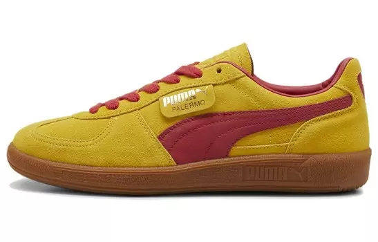 Кроссовки Puma Palermo Pel Yellow Club Red, красный