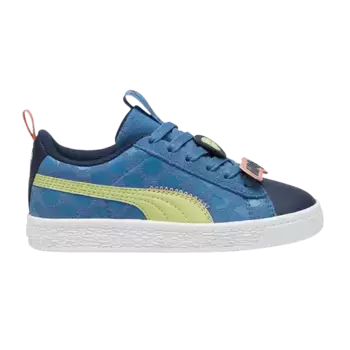 Кроссовки Puma Playmobil x Suede Classic Little Kid Mix-And-Match, синий