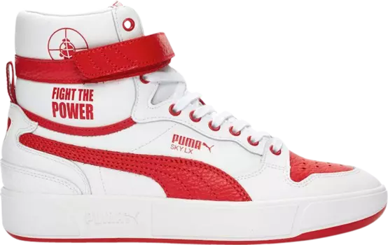 Кроссовки Puma Public Enemy x Sky LX Fight The Power, белый