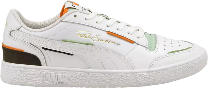 Кроссовки Puma Ralph Sampson Lo Joker - White Carrot, белый
