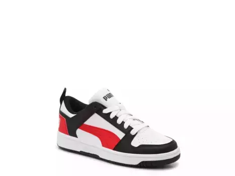 Кроссовки Puma Rebound Layup — детские, черные/красные