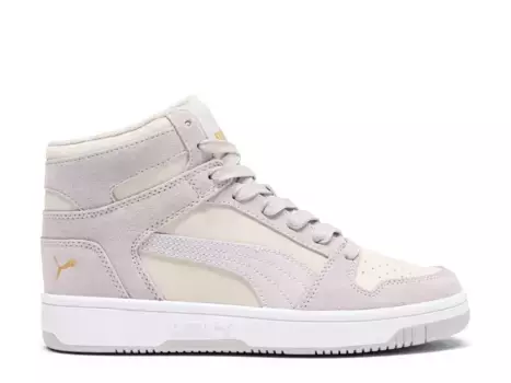 Кроссовки Puma Rebound Layup High-Top — женские, серые