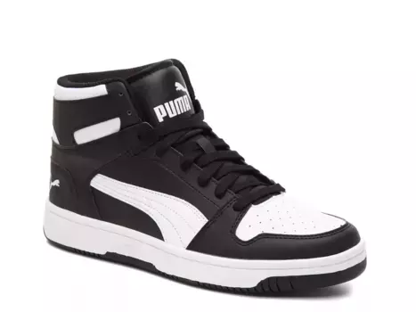 Кроссовки Puma Rebound LayUp SL High-Top — мужские, черные/белые