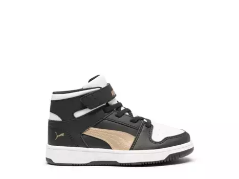 Кроссовки Puma Rebound Layup SL V — детские, черные/другие