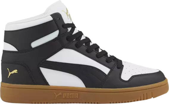 Кроссовки Puma Rebound LayUp White Black Gum, белый
