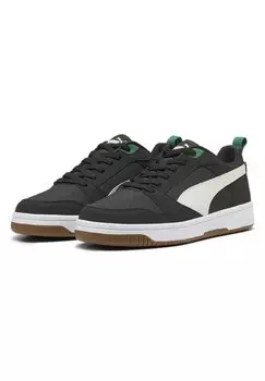 Кроссовки Puma REBOUND V6 75 YEARS UNISEX, цвет black warm white archive green gold pristine