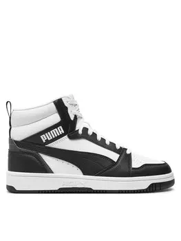 Кроссовки Puma Rebound v6 Mid Jr 393831 01, белый