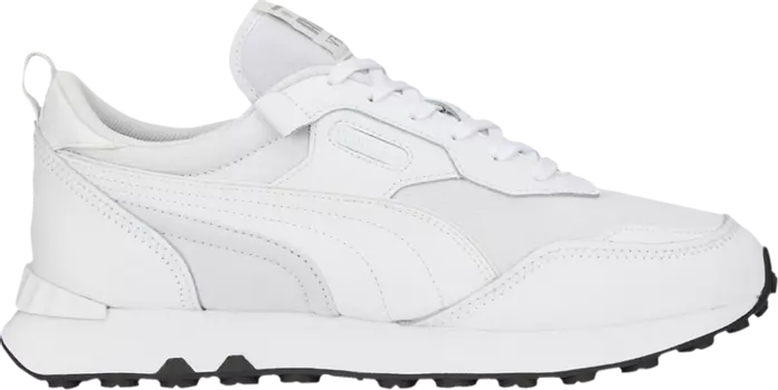Кроссовки Puma Rider FV Leather White Black, белый