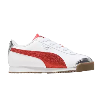Кроссовки Puma Roma 24 Little Kid Holiday Glitz, белый