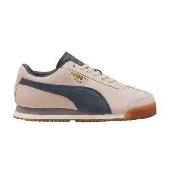 Кроссовки Puma Roma 24 Suede Big Kid Mauve Mist Galactic Grey, розовый