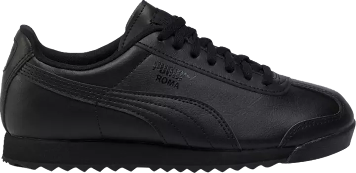 Кроссовки Puma Roma Basic Jr Black, черный