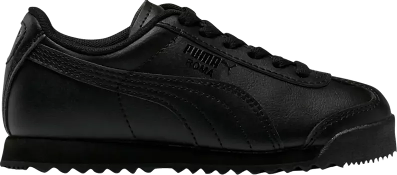Кроссовки Puma Roma Basic Little Kid Black, черный