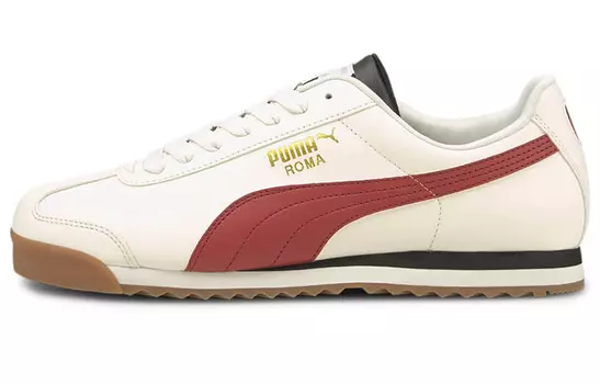 Кроссовки PUMA Roma Basic + 'Ivory Glow Intense Red'