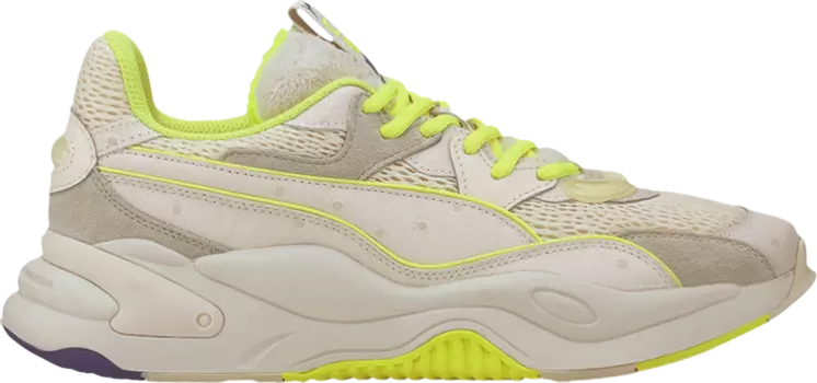 Кроссовки Puma RS-2K Future Mutants White Fizzy Yellow, белый