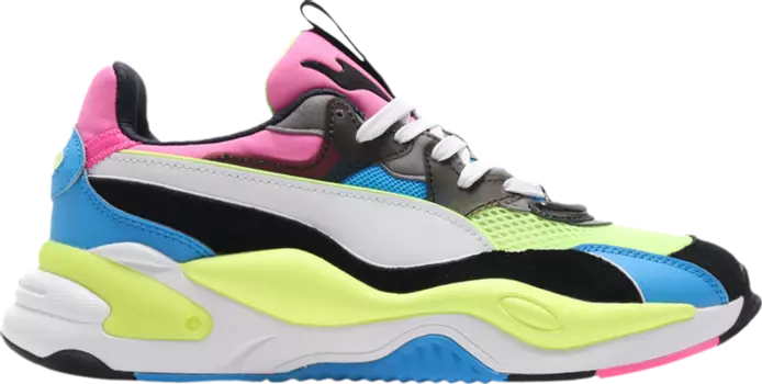 Кроссовки Puma RS-2K Internet Exploring - Fizzy Yellow, черный