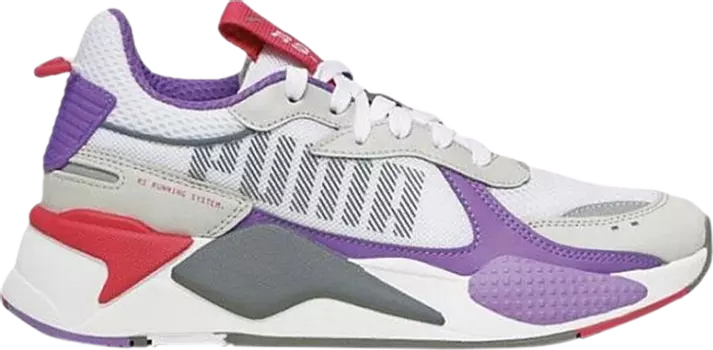Кроссовки Puma RS-X Bold White Royal Lilac, белый