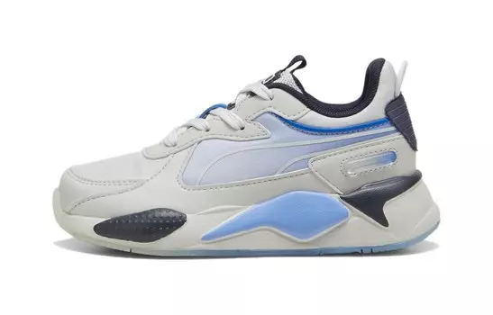 Кроссовки Puma RS-X Kids Lifestyle Shoes PS, серый/синий