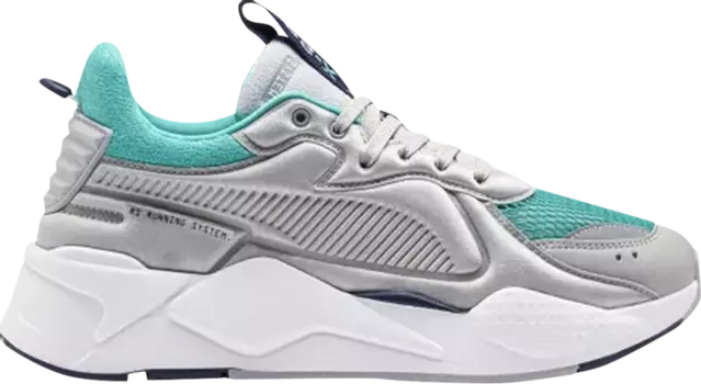 Кроссовки Puma RS-X Softcase High Rise Turquoise, серый