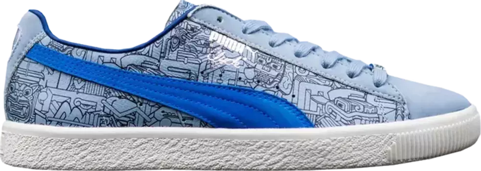 Кроссовки Puma Sam Rodriguez x 1800 Tequila x Clyde CDM, синий