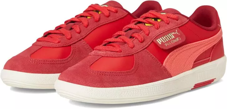 Кроссовки PUMA Scuderia Ferrari Palermo Sneakers, цвет Rosso Corsa/Peach Frost