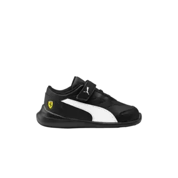 Кроссовки Puma Scuderia Ferrari x Kart Cat 3 V Toddler Black White, черный