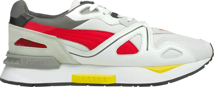 Кроссовки Puma Scuderia Ferrari x Mirage Mox White Rosso Corsa, белый