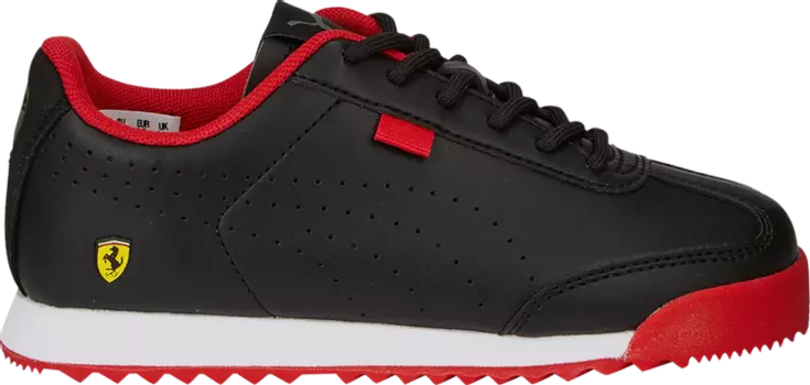 Кроссовки Puma Scuderia Ferrari x Roma Via Little Kid Black, черный