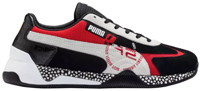 Кроссовки Puma Scuderia Ferrari x Speed Hybrid 'Black White Rosso Corsa', черный