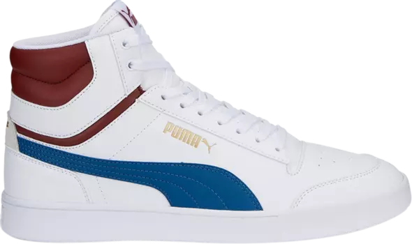 Кроссовки Puma Shuffle Mid White Lake Blue, белый
