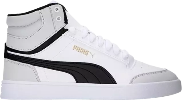Кроссовки Puma Shuffle Mid WTR White Black, белый