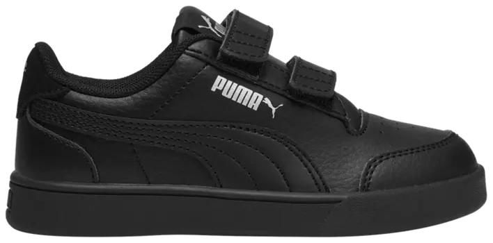 Кроссовки Puma Shuffle Velcro Little Kid 'Black Silver', черный